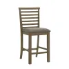 Liberty Furniture 182WT-B200124 Liberty Furniture 182WT-B200124 Brook Bay - Upholstered Ladder Back Counter Chair - Sandstone