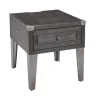Ashley Furniture T901-3 Todoe - Rectangular End Table - Dark Gray