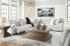 Ashley Furniture 92706/40/19/77/46/41/25 Top Tier - 6 Pc. - 5-Piece Reclining Sectional, Rocker Recliner - Alloy