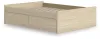 Ashley Furniture EB9632B14 Ashley Furniture EB9632B14 Onita - Full Platform Bed With 2 Side Storage - Natural