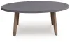 Ashley Furniture PCP428-701 Harmony Headlands - Oval Cocktail Table - Natural / Gray