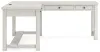 Ashley Furniture H742H1 Ashley Furniture H742H1 Robbinsdale - L-Shaped Home Office Desk - Antique White