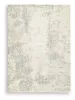 Ashley Furniture R408082 Ashley Furniture R408082 Raif - 5' x 7' Rug - Gray / White / Cream