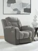 Ashley Furniture PC8350513 Ashley Furniture PC8350513 Mixed Motion - Power Recliner With Adjustable Headrest - Shadow