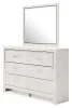 Ashley Furniture B2640B1 Ashley Furniture B2640B1 Altyra - Dresser, Mirror - White