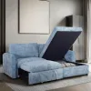 New Classic 27-U1812-2NP Finn - 2 Piece Sectional (LAF Sofa/Chaise) - Blue