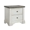 Samuel Lawrence Furniture S786-050 Valley Ridge - 2-Drawer Nightstand - White