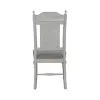 Liberty Furniture 237-C9101S River Place - Panel Back Side Chair - Riverstone White & Tobacco