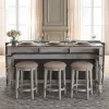 Liberty Furniture 303W-OT7237 Ocean Isle - Console Bar Table - Antique White