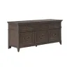 Liberty Furniture 297-HO121 Paradise Valley - Credenza - Saddle Brown