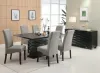CoasterEssence 102062 Stanton - Upholstered Dining Side Chairs (Set of 2) - Gray