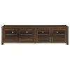CoasterEssence 736293 Sachin - 4-Door Engineered Wood TV Stand - Dark Pine