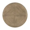 Coaster Fine Furniture 180200-S5B Florence - 5 Piece Round Dining Table Set - Rustic Honey