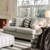 Furniture of America SM8280-LV Christine - Loveseat - Light Gray
