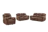 New Classic 22-5985B-3NP New Classic 22-5985B-3NP Ryland - Manual 3 Piece Sofa & Loveseat & Recliner - Brown