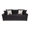 New Classic U1270-30-DGY Sylvie - Sofa With 4 Accent Pillows - Lush Mink Gray