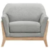 Coaster Fine Furniture 511073 Vaughn - Fabric Upholstered Flared Arm Accent Chair - Gray