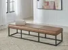 Ashley Furniture A3000693 Joston - Accent Bench - Caramel