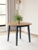 Ashley Furniture D399-15 Ashley Furniture D399-15 Gesthaven - Round Dining Room Drop Leaf Table - Natural / Blue