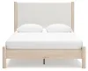 Ashley Furniture B2615B4 Ashley Furniture B2615B4 Cadmori - Queen Upholstered Panel Bed - Two-tone