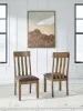 Ashley Furniture PCD592-01 Urbinforte - Dining Upholstered Side Chair (Set of 2) - Light Brown