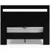 Ashley Furniture EB3392B2 Finch - Queen Panel Platform Bed - Black / Brown