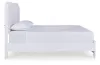 Ashley Furniture PCB392B4 Ashley Furniture PCB392B4 Jarlee - King Upholstered Panel Bed - White