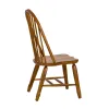 Liberty Furniture 17-C2050 Liberty Furniture 17-C2050 Treasures - Bow Back Side Chair - Rustic Oak