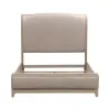 Liberty Furniture 902-BR-QUB Liberty Furniture 902-BR-QUB Belmar - Queen Upholstered Bed - Washed Taupe