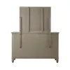 Liberty Furniture 615-BR-DM Liberty Furniture 615-BR-DM Americana Farmhouse - Dresser & Mirror - Dusty Taupe