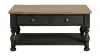Riverside Furniture 32302 Barrington - 2 Tone Rectangular Cocktail Table - Antique Oak / Matte Black