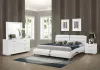 CoasterEssence 300345Q-S4 Jeremaine - Queen 4 Piece Bedroom Set - White