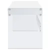 CoasterEveryday 800829 Dobrev - 2-Drawer Writing Desk - White High Gloss