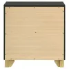 Coaster Fine Furniture 224782 Caraway - 2-Drawer Nightstand - Black