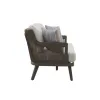 New Classic G2762-23 Genova - Patio Sofa With Two Accent Pillows - Gray