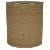 Coaster Fine Furniture 930270 Halden - Round Woven Seagrass Accent Side Table - Light Brown