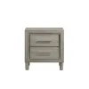 New Classic B1248-040 Lennox - 2 Drawer Nightstand - Gray