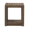 Liberty Furniture 449-OT1021 Liberty Furniture 449-OT1021 Broadmore - Square Chairside Table - Cobblestone Brown