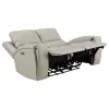 Coaster Fine Furniture 603435PPP Brickston - Triple Power Reclining Loveseat - Gray
