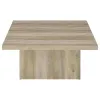 Coaster Fine Furniture 710878 Devar - Square Engineered Wood Coffee Table - Distressed Pine