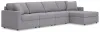 Ashley Furniture 92104S27 Ashley Furniture 92104S27 Modmax - 4-Piece Sectional With Raf Corner Chaise - Granite