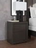 Ashley Furniture PCB3370-92 Fraluna - Two Drawer Night Stand - Charcoal