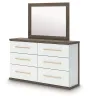 Ashley Furniture PCB1108B1 Ashley Furniture PCB1108B1 Kendanport - Dresser And Mirror - Brown