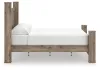 Ashley Furniture PCB2260B7 Ashley Furniture PCB2260B7 Rusticott - King Poster Bed - Brown