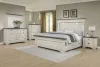 New Classic B403W-040 New Classic B403W-040 Augusta - Two Drawer Nightstand With USB Port - Rustic White