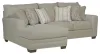 Jackson Furniture Industries 4478/75/42-38 Jackson Furniture Industries 4478/75/42-38 Middleton - 2 Piece Sofa Chaise With Left Side Facing Chaise - Cement
