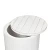 Liberty Furniture 406W-OT1021 Liberty Furniture 406W-OT1021 Modern Farmhouse - Drum End Table - White