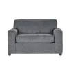 New Classic 23-1261G-2NP Kylo - 2 Piece Living Room Set (Sofa & Cuddle Chair) - Ash Gray