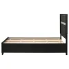 CoasterEveryday 206361T Miranda - Wood Twin Storage Panel Bed - Black