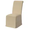Coaster Fine Furniture 100747 Shawna - Upholstered Skirted Dining Chair (Set of 2) - Khaki